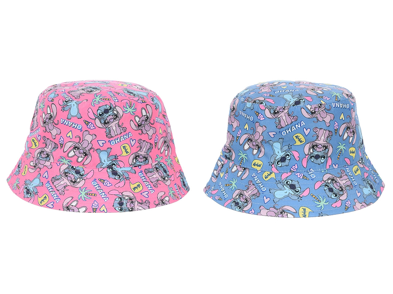 Lilo e stitch cappello alla pescatora taglie 52 e 54 in colori assortiti
