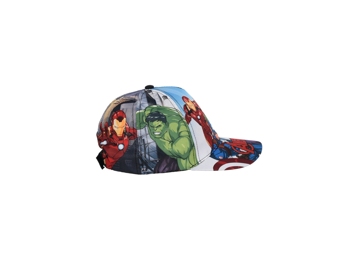 Avengers classic cappello con visiera taglie 52 e 54 nero