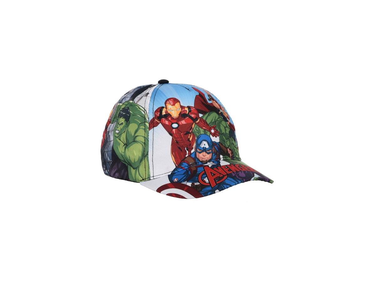 Avengers classic cappello con visiera taglie 52 e 54 nero