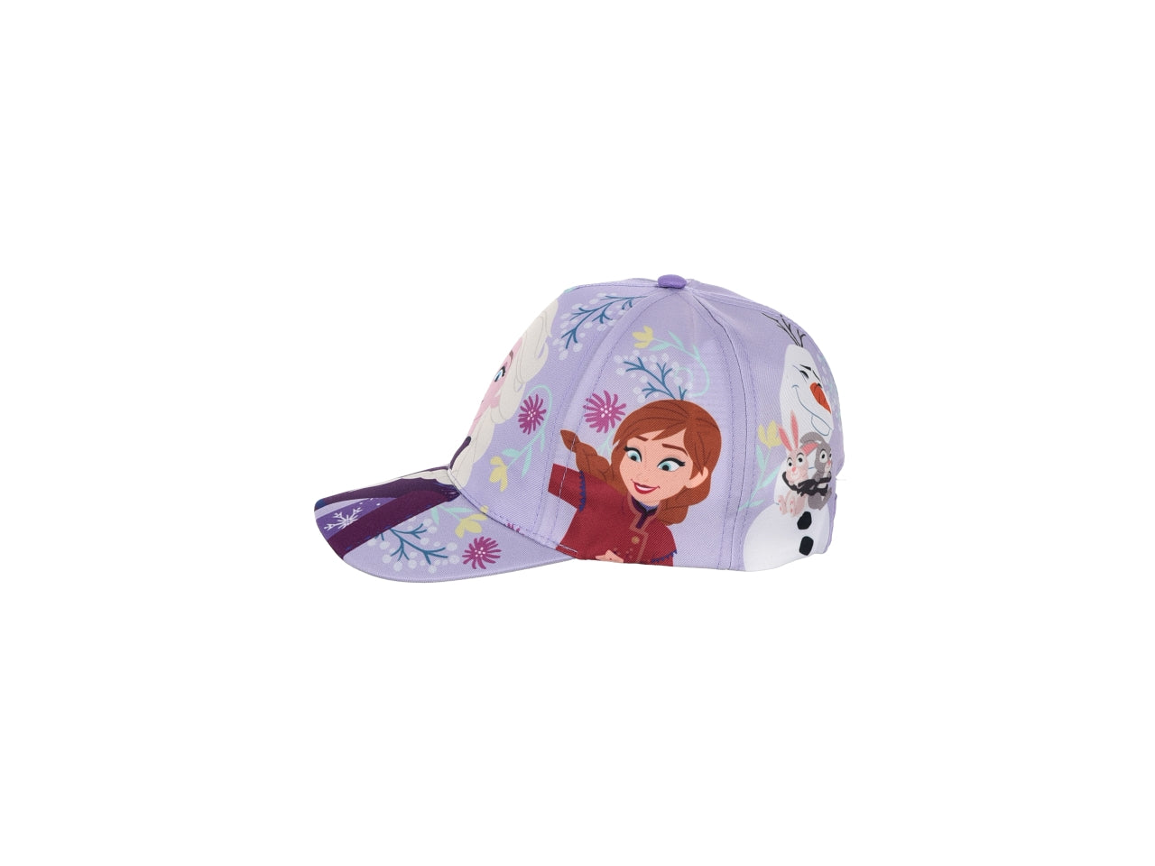 Frozen classic cappello con visiera taglie 52 e 54 viola