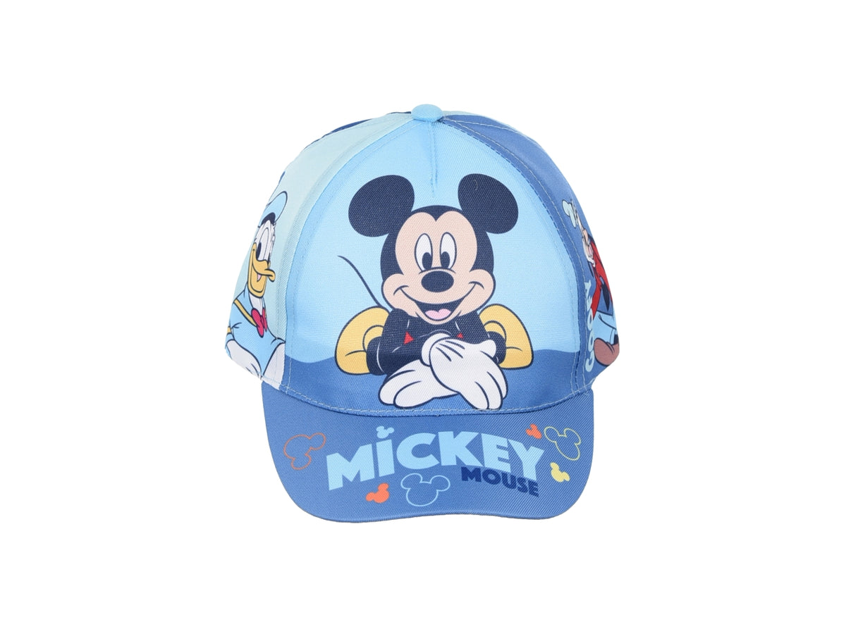 Mickey cappello con visiera taglie 48 e 50 blu