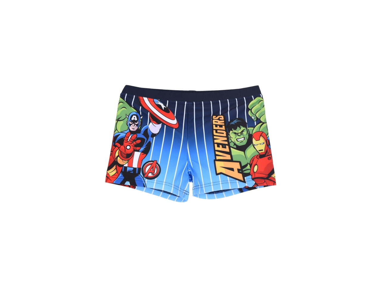 Avengers costume mare boxer taglie dalla 4 alla 10 anni blu