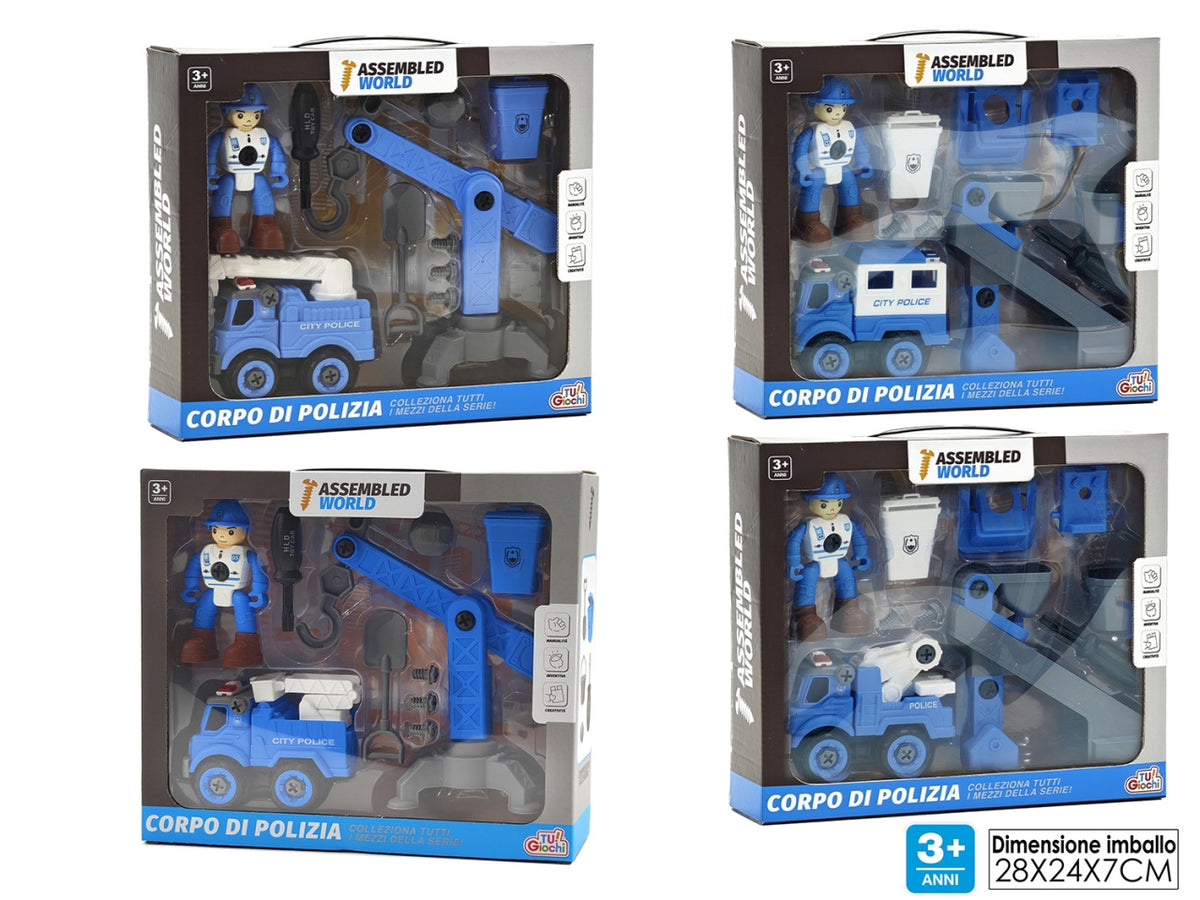 Polizia mezzi assortitiortiti