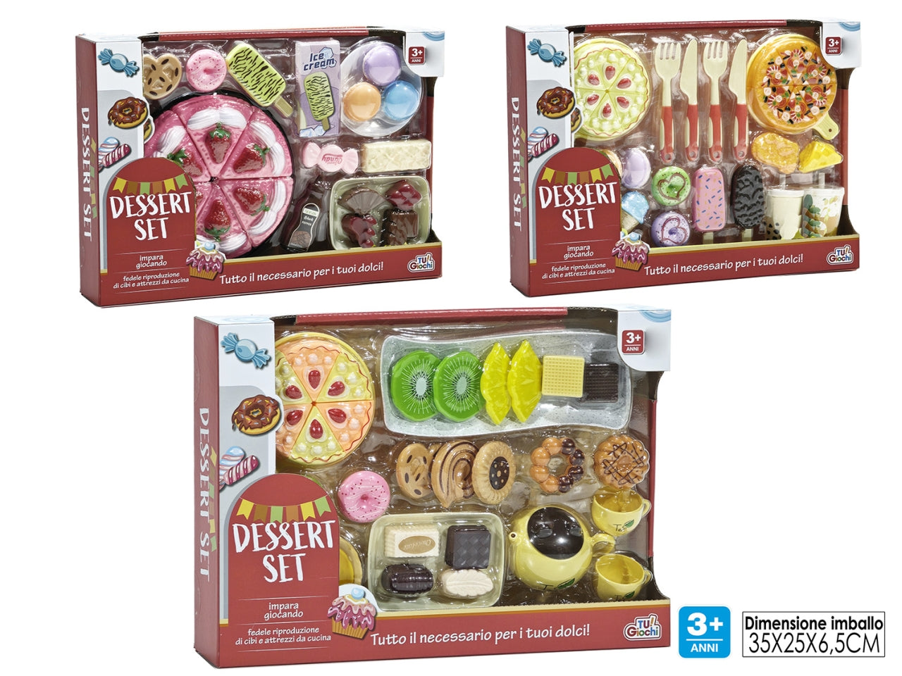 Gioco dessert 3assortiti