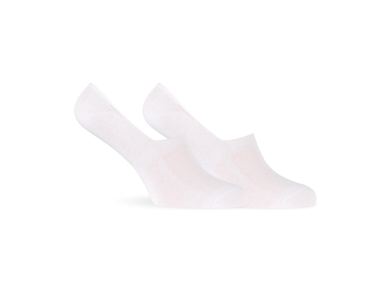 Salvapiede collo alto uomo maglia jersey in cotone banda antiscivolo set da 2 paia bianco tg 42/44
