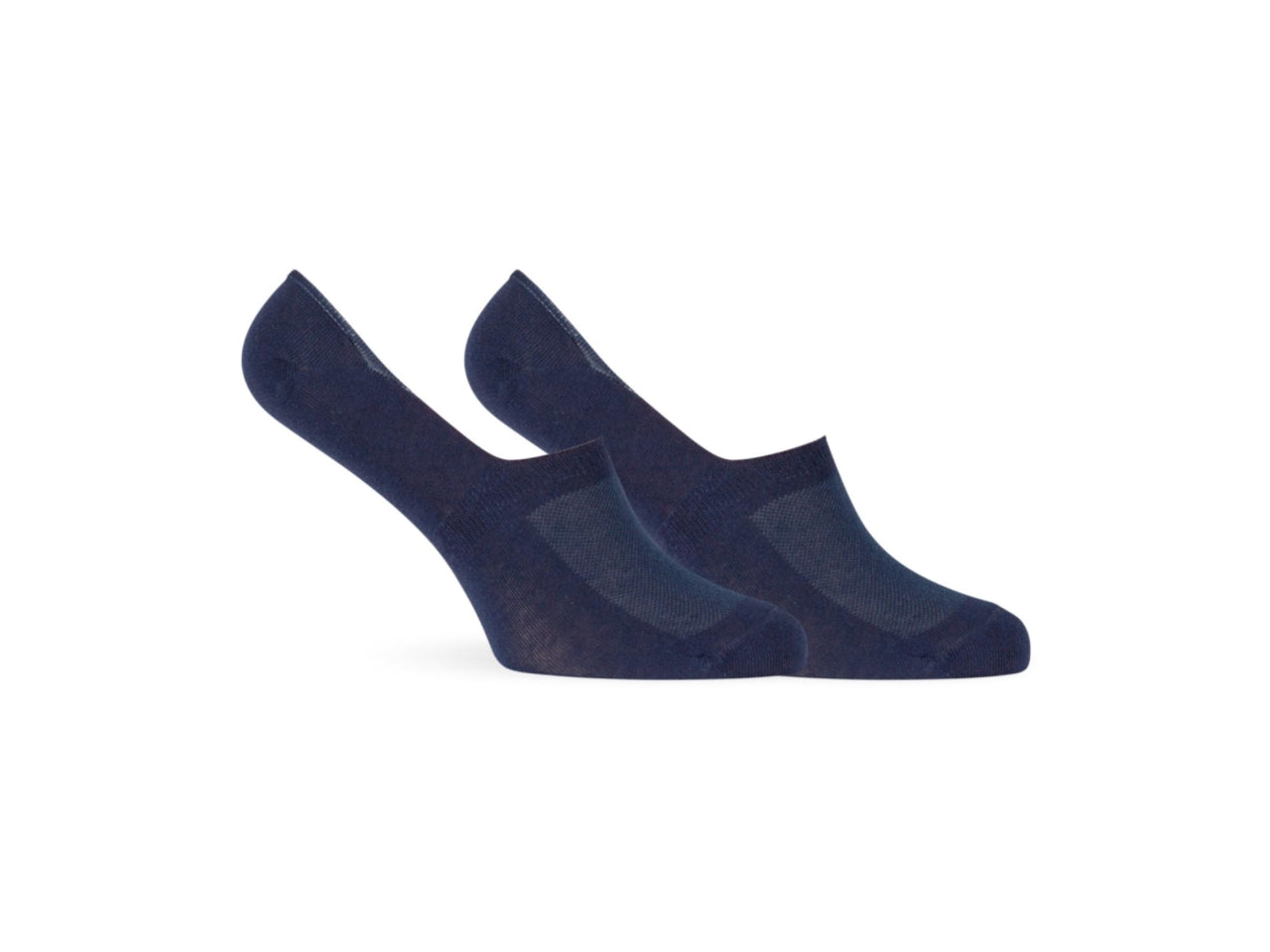 Salvapiede collo alto uomo maglia jersey in cotone banda antiscivolo set da 2 paia blu marine tg 39/41