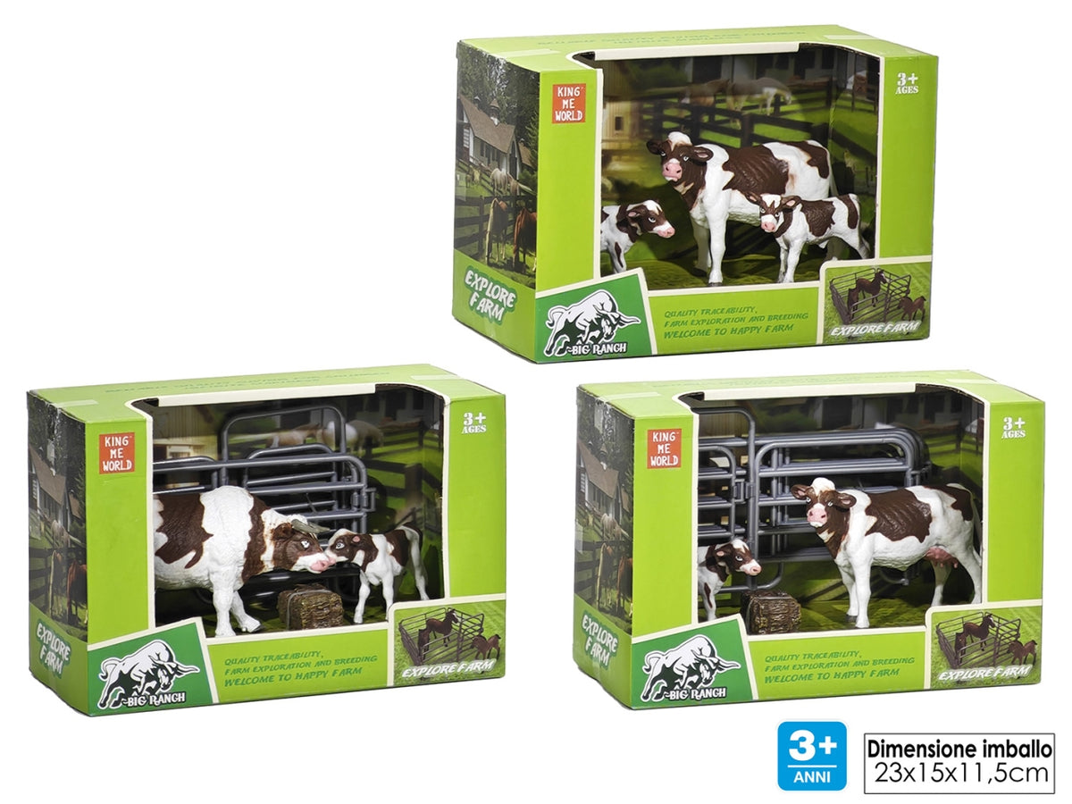 Animali fattoria 3 assortimenti