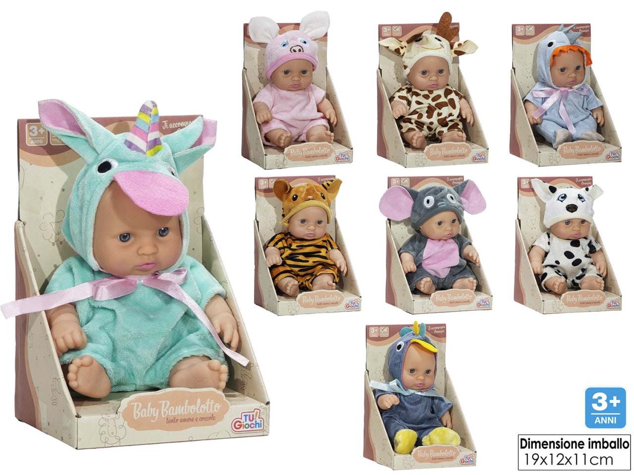 Baby bambolotto 8assortimenti