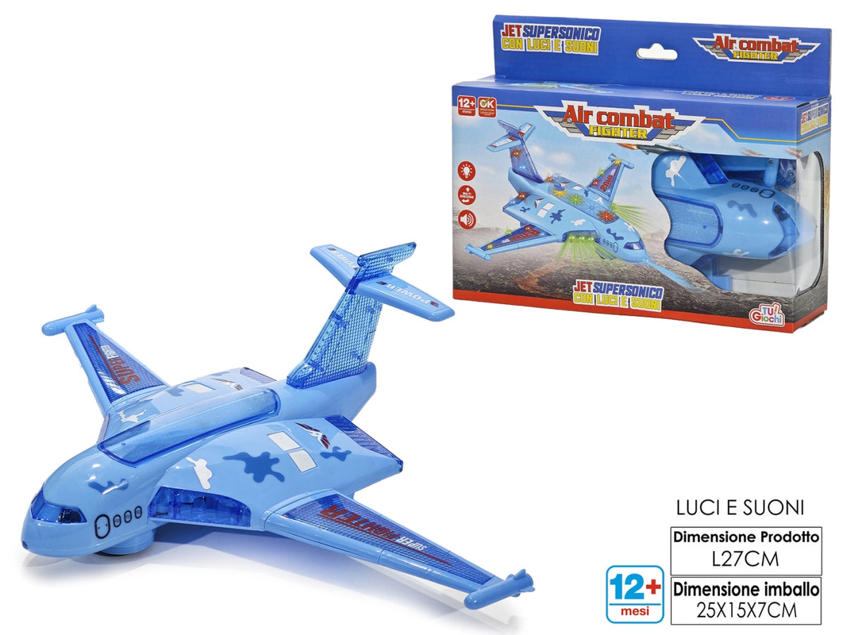 Aereo air combat fighter luci suoni movimento