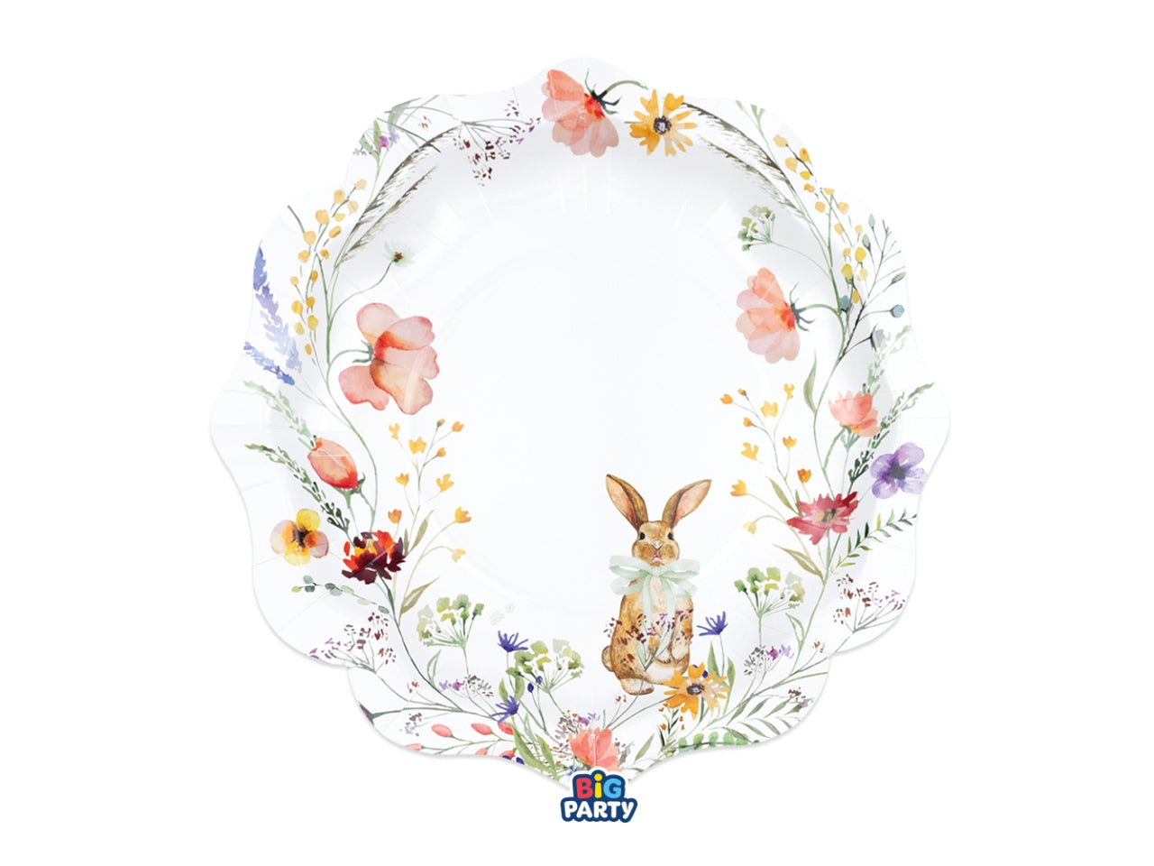 Piatti 25cm happy easter set da 6 piatti