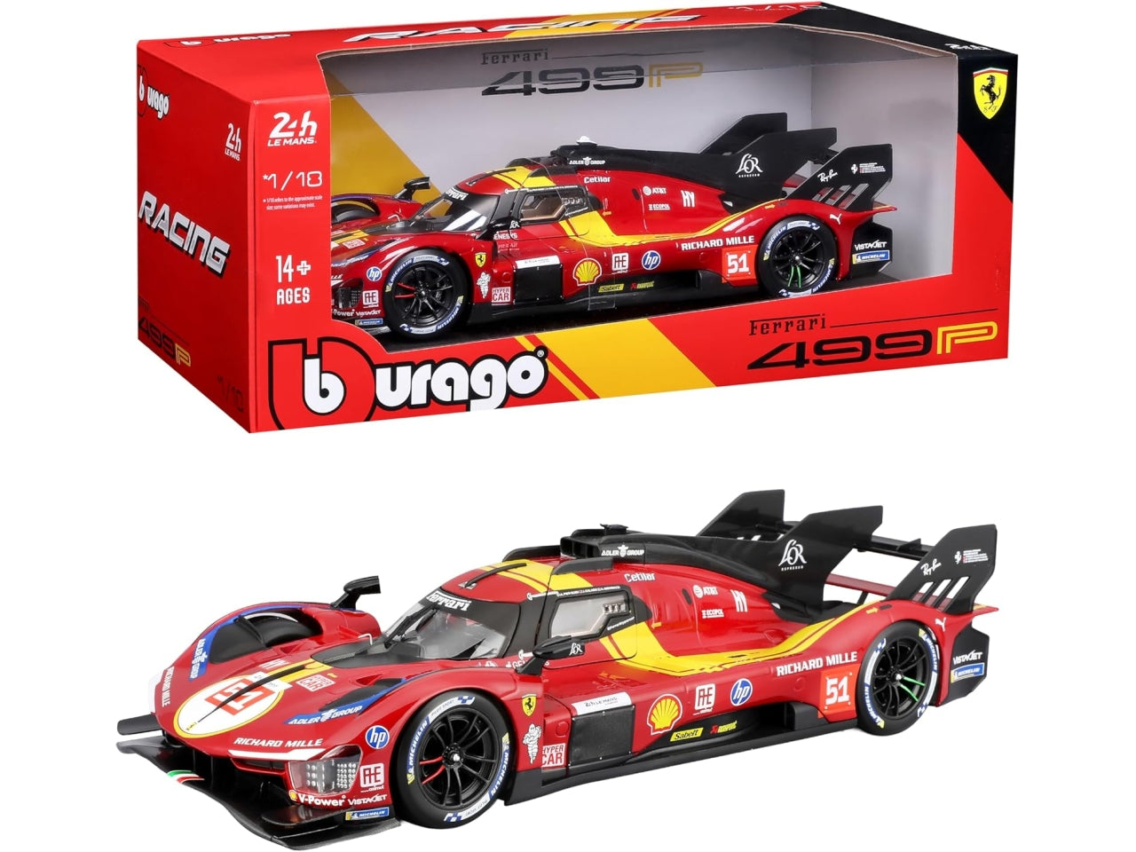 Auto Ferrari Lmh Hypercar 1:18