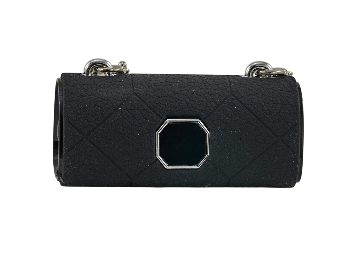 Mini borsa con cuffiei wireless nero