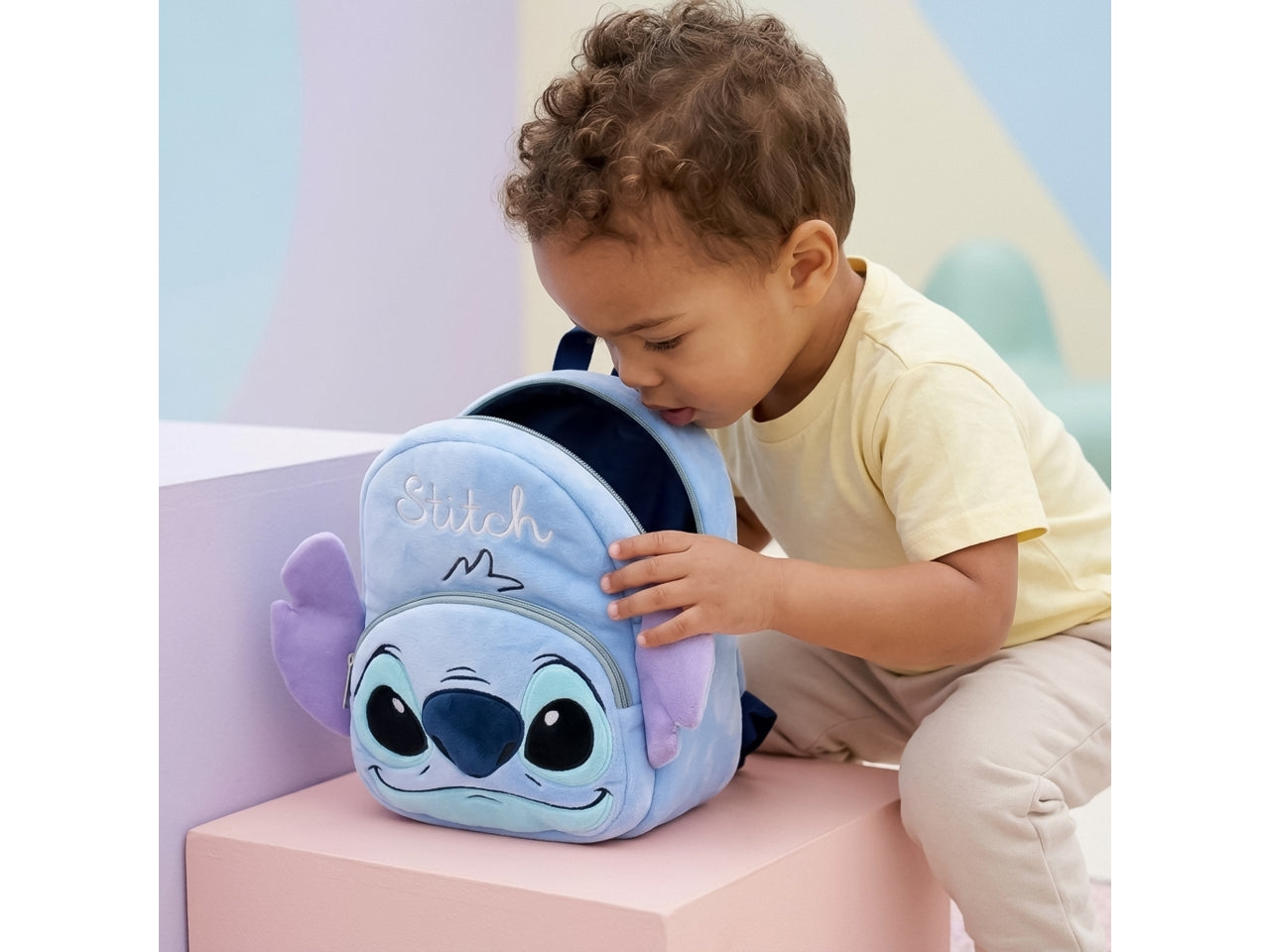 Zaino asilo in pelucheLilo e Stitch