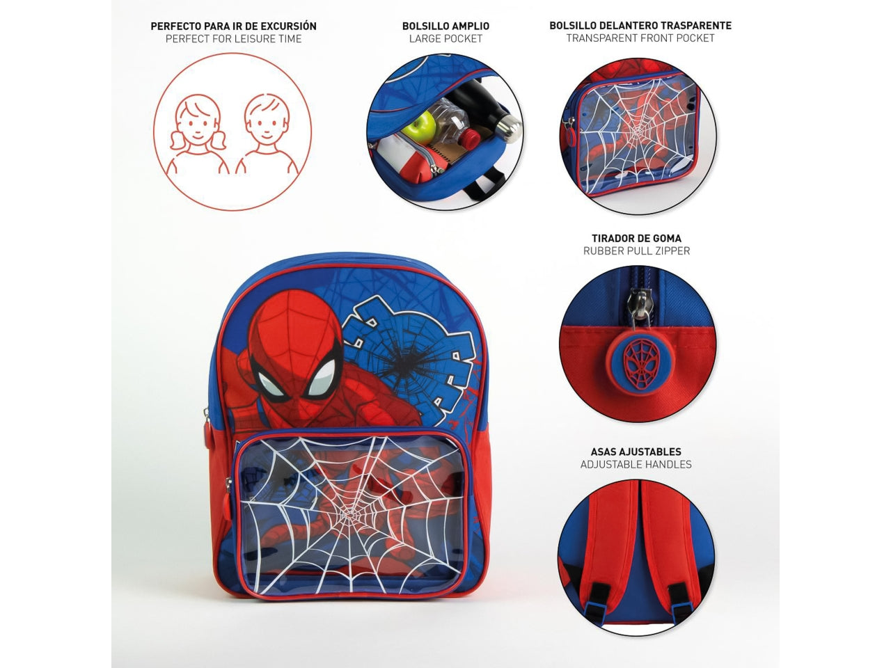 Zaino asilo Spiderman