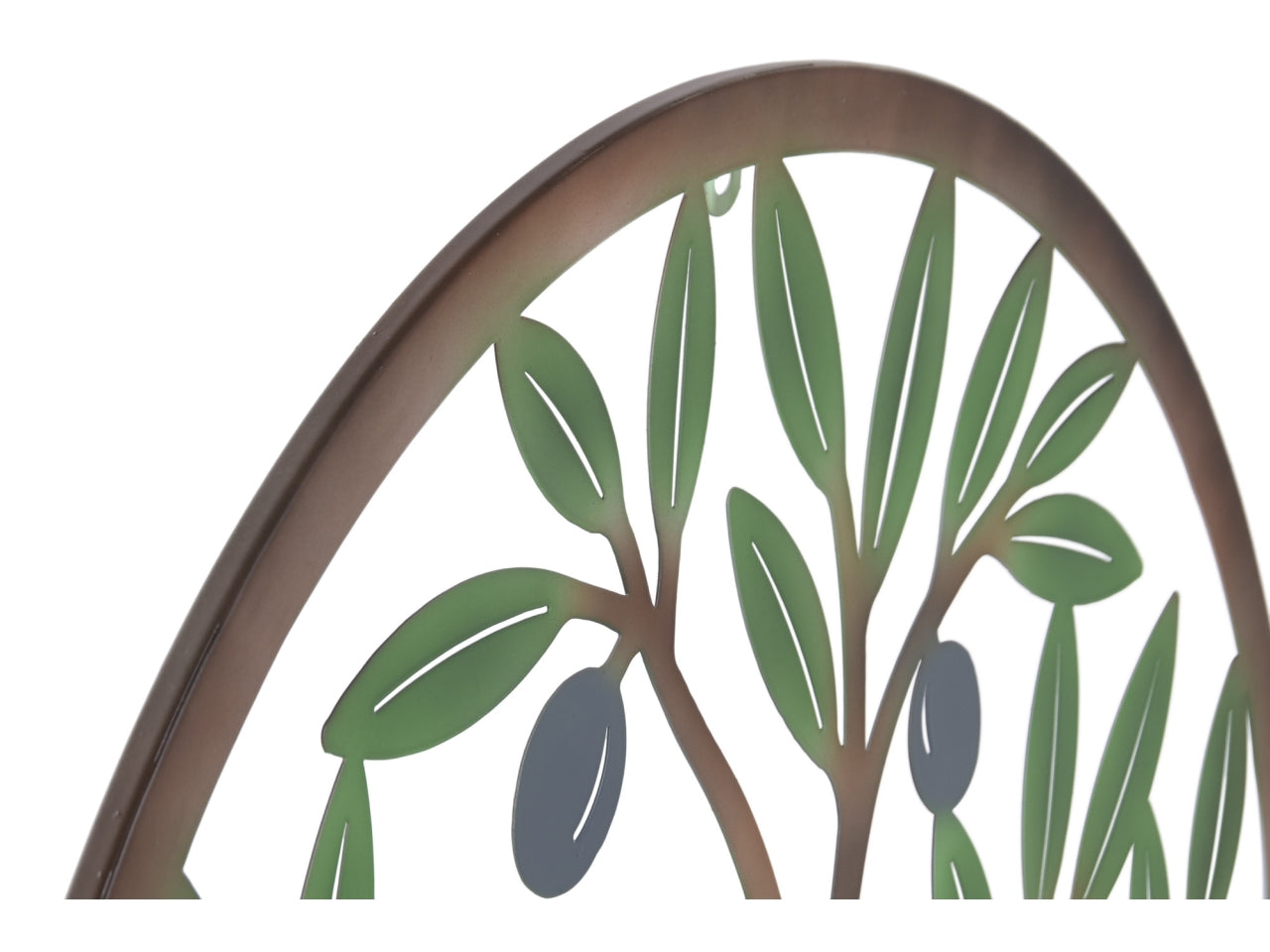 Decorazioni per le pareti metallo 60x1x60cm olivo 2