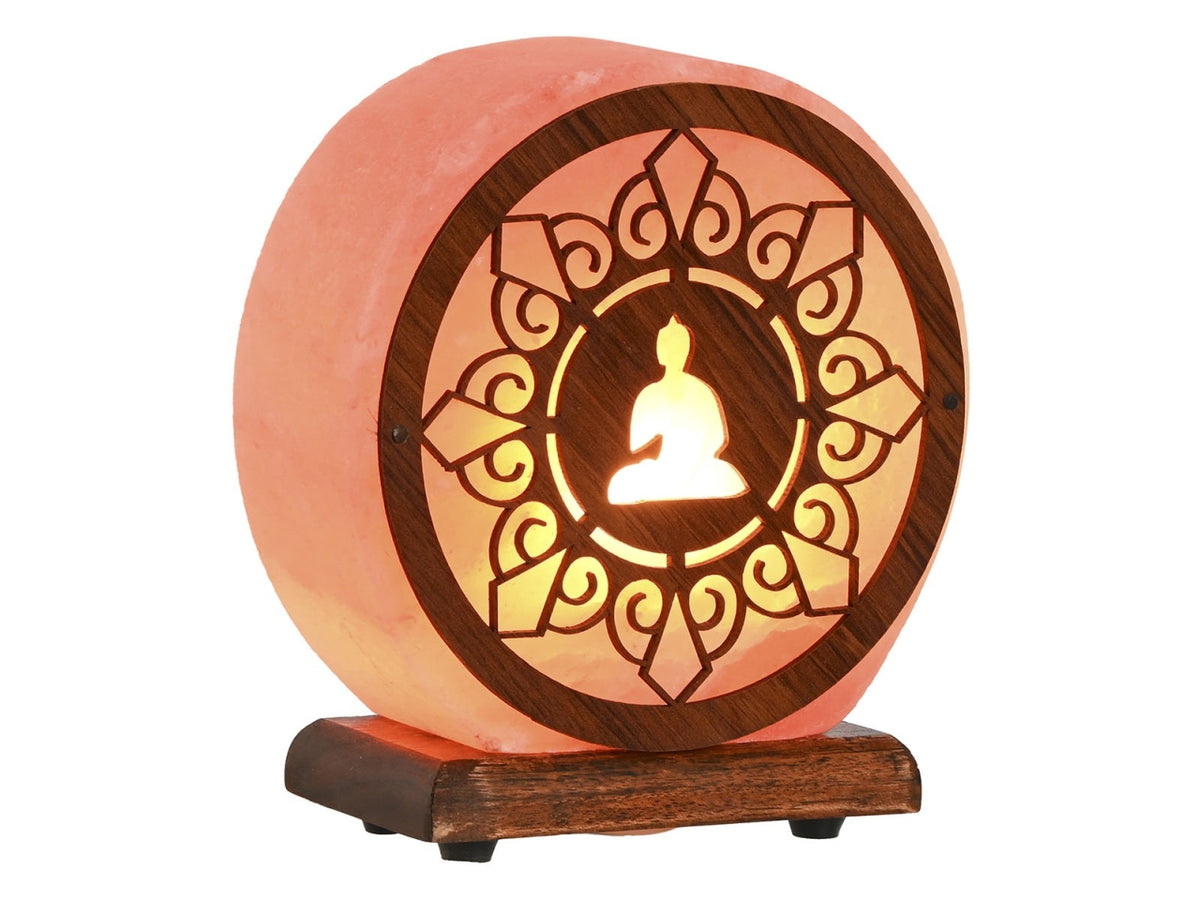 Lampada da tavolo sale dell'himalaya 16x7x18cm 3,5kg