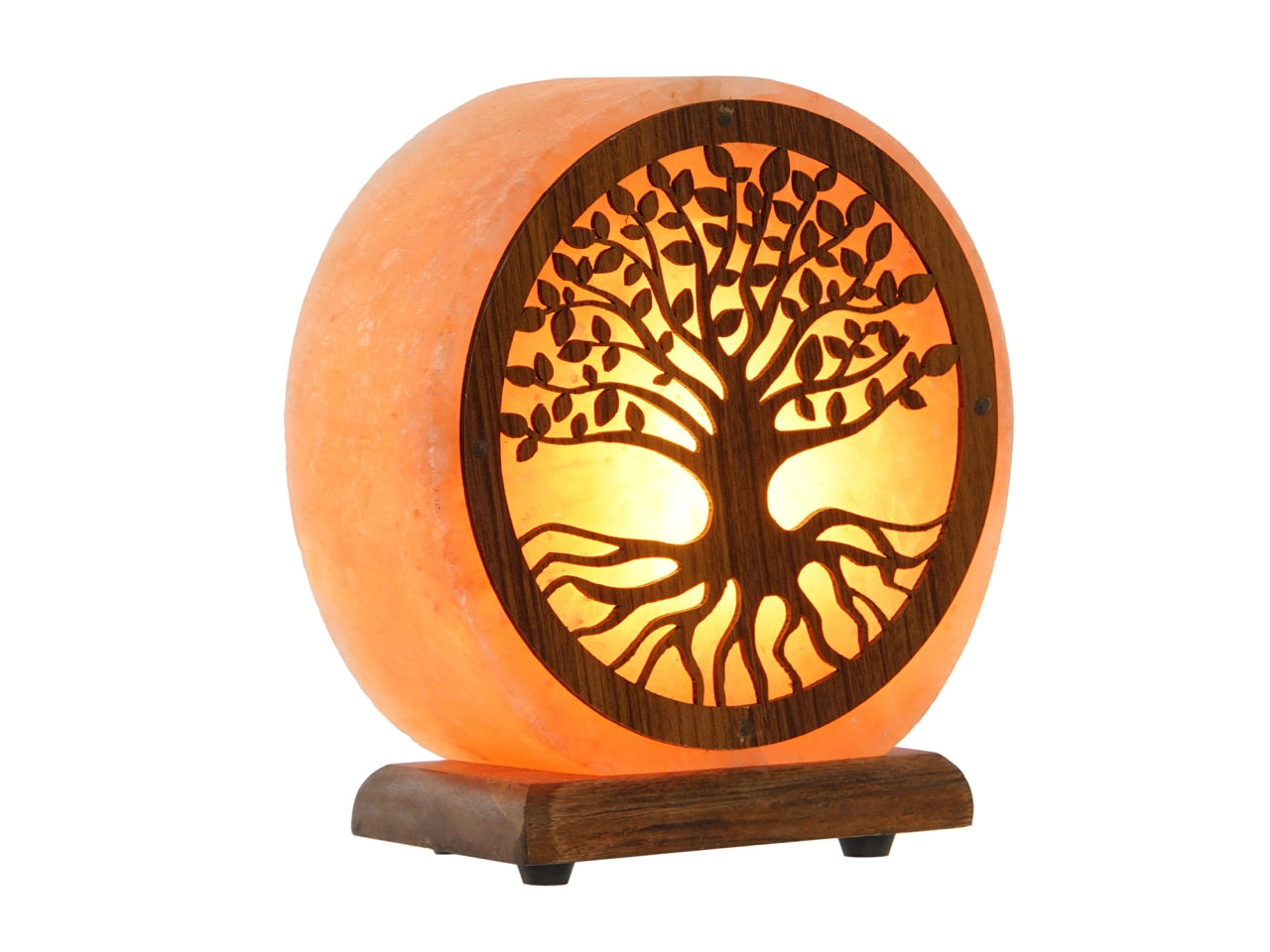 Lampada da tavolo sale dell'himalaya 16x7x18cm 3,5kg