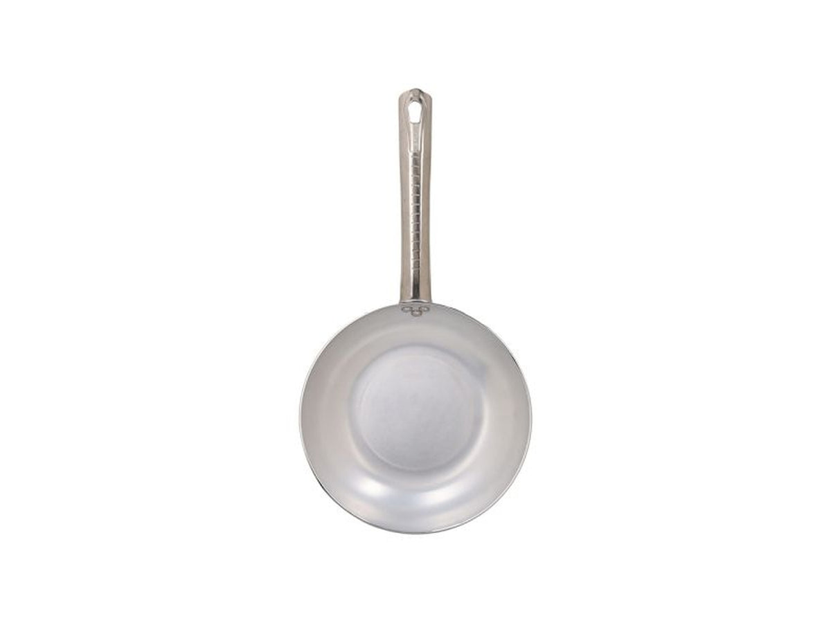 Essentia padella alta 28cm in alluminio stampato con manico in acciaio, adatto per tutti i piani cottura