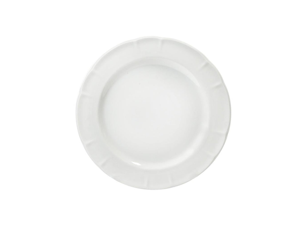 Londra piatto frutta 21cm bianco