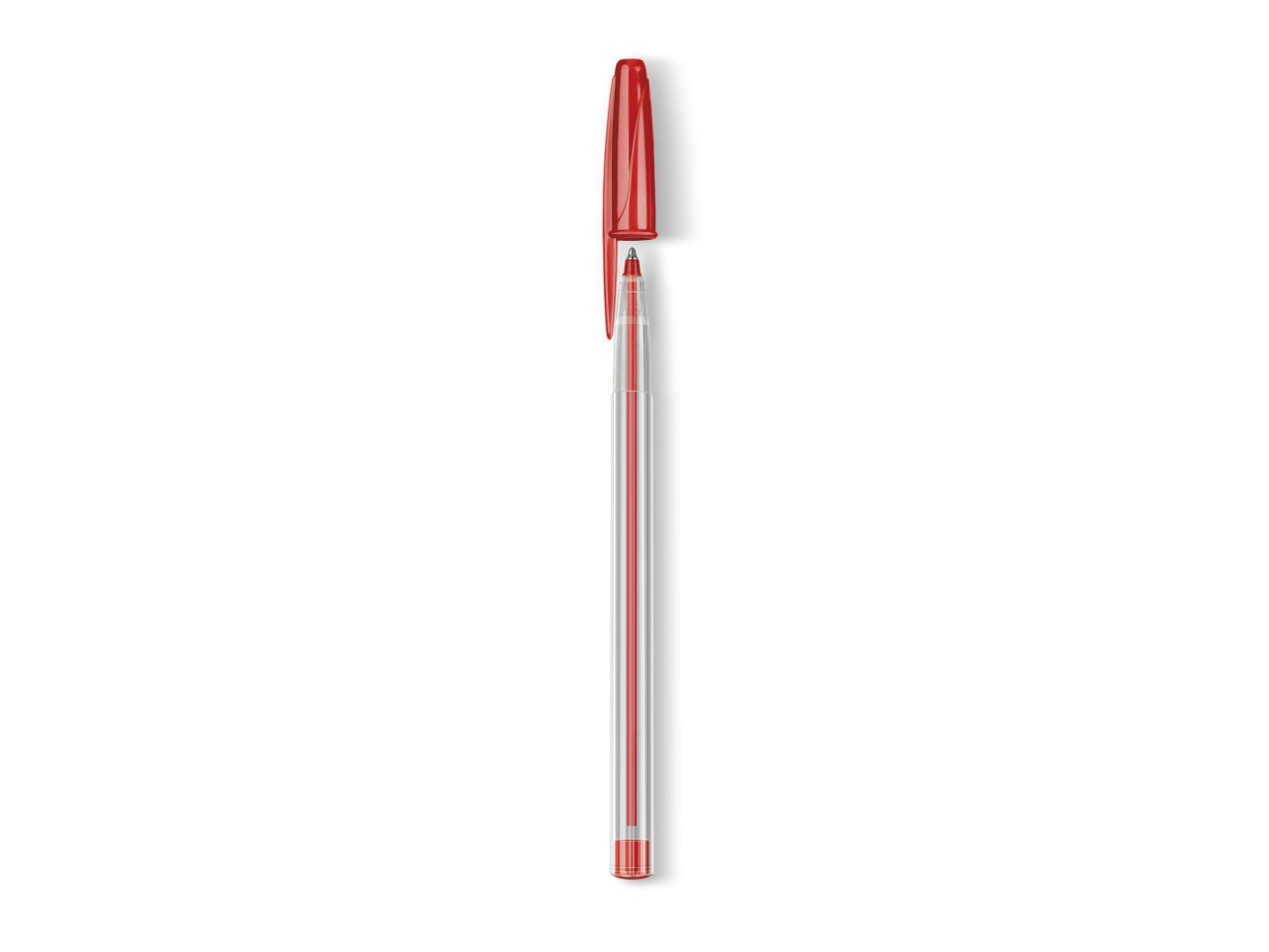 Penna Carioca Sfera Classic rossa in confezione da 50 penne