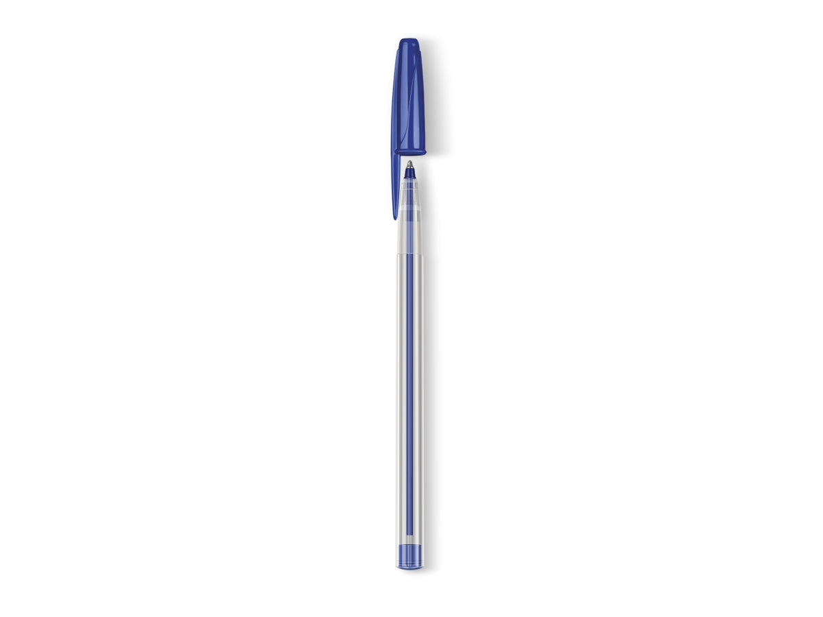 Penna Carioca Sfera Classic blu in confezione da 50 penne