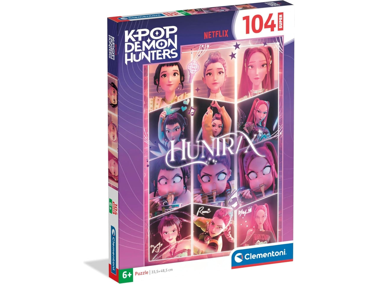 Puzzle da 104 pezzi super eroi Kpop Demon Hunters