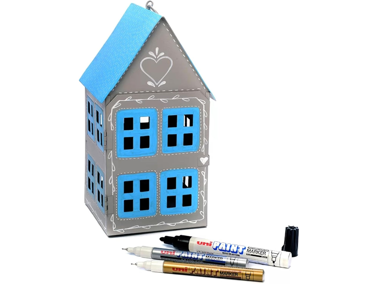 Paint marcatore punta media argento