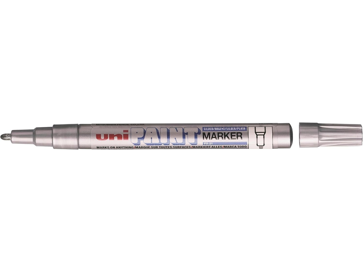 Paint marcatore punta fine argento