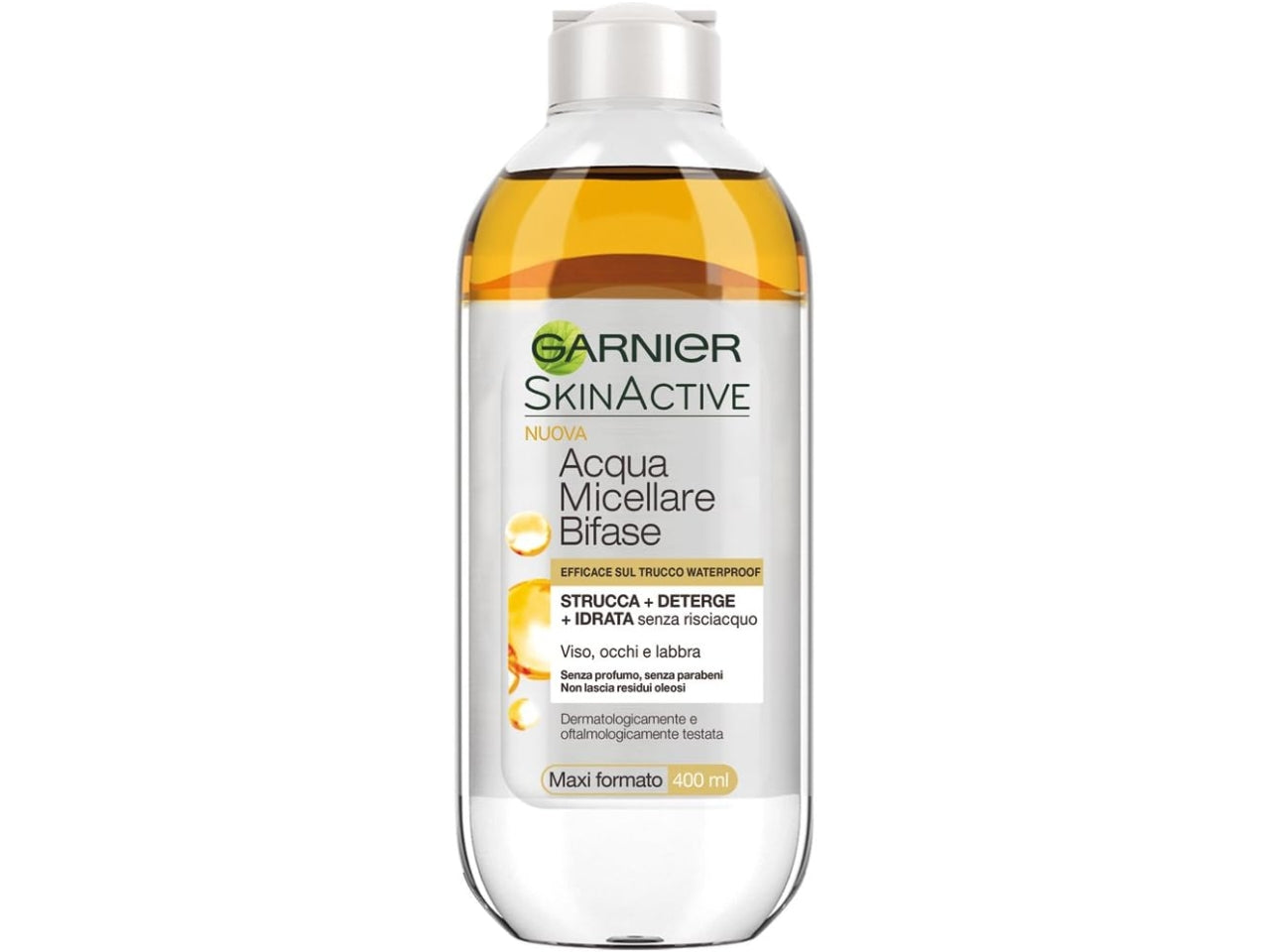 Garnier acqua micellare oil bifase con olio di argan 400ml