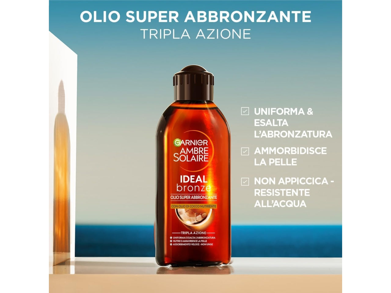 Ambra solaire ideal bronze olio al cocco