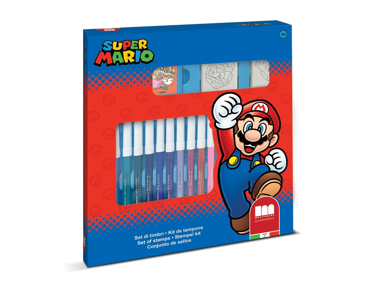 Mario set stampini e colori