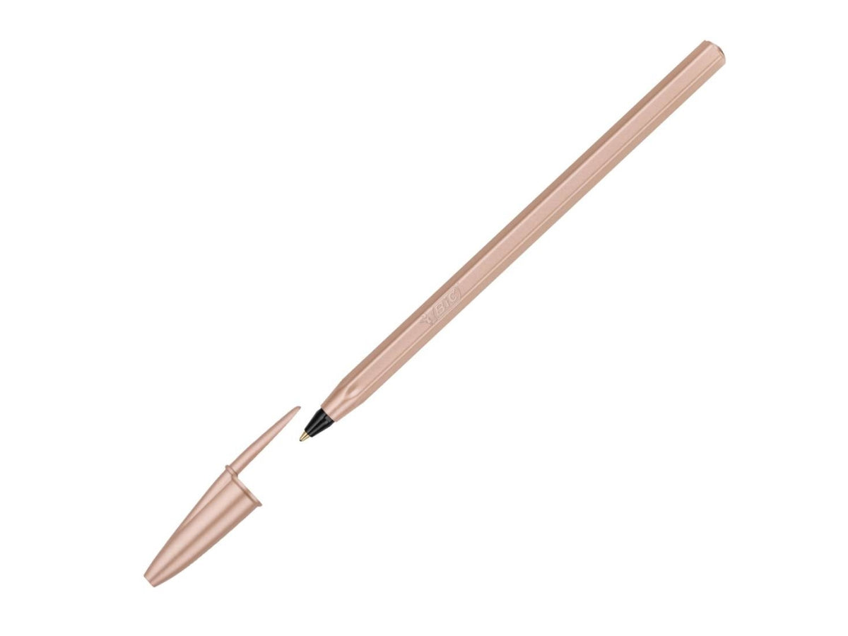 Bic Cristal GlacÃ© penna sfera punta media inchiostro blu e nero con fusto turchese e rosa in confezione da 20 penne assortite