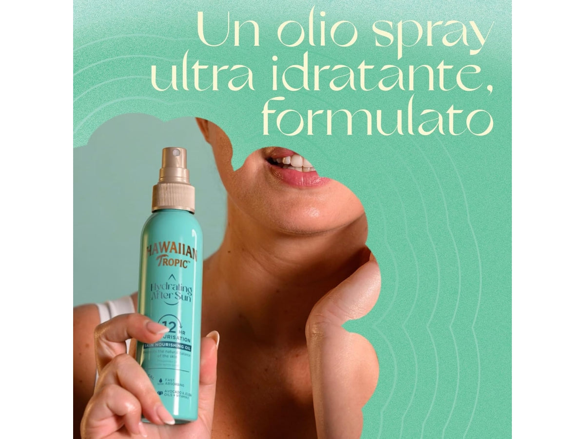 Hawaiian Hydrating olio super idratante dopo sole spray 150ml $