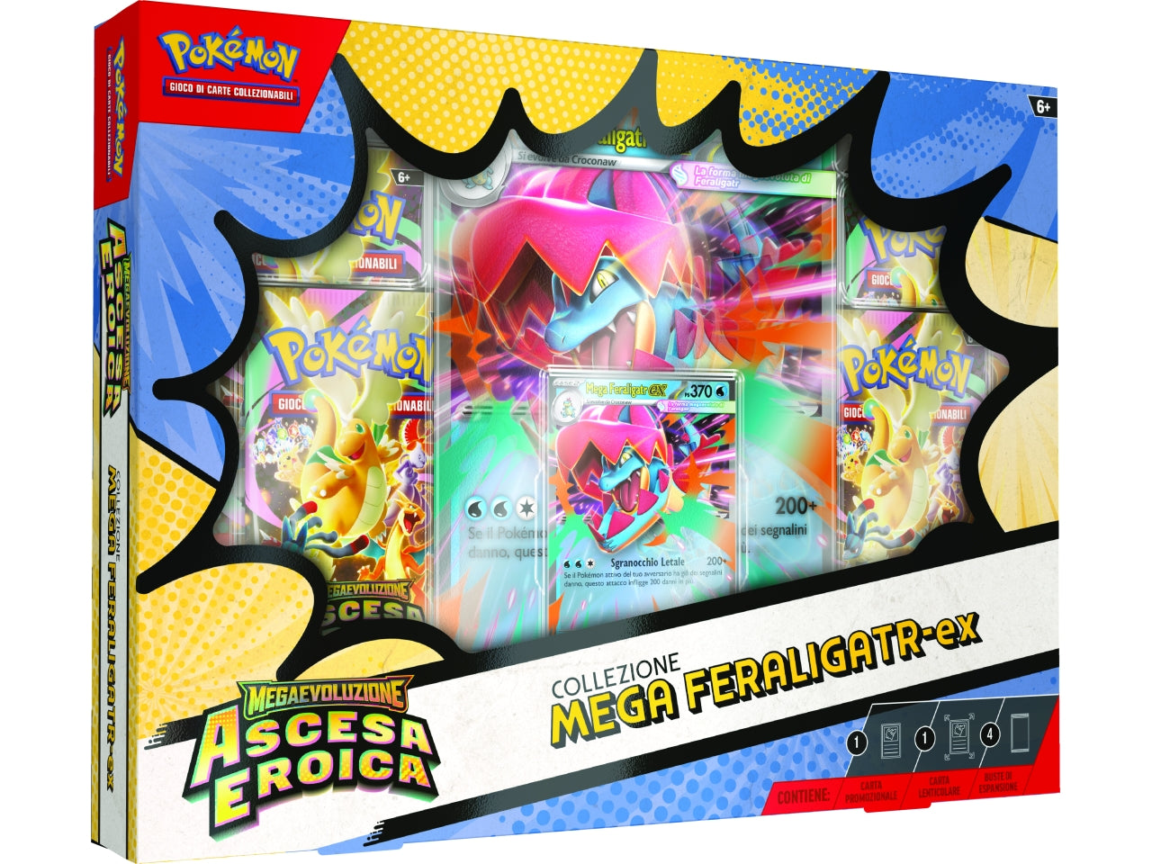 Pokemon M2.5 Col.Mega Emboar-EX, Mega Feraligatr-EX e Mega Mega.-Ex Â£