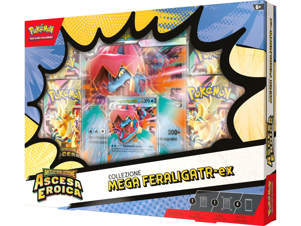 Pokemon M2.5 Col.Mega Emboar-EX, Mega Feraligatr-EX e Mega Mega.-Ex Â£