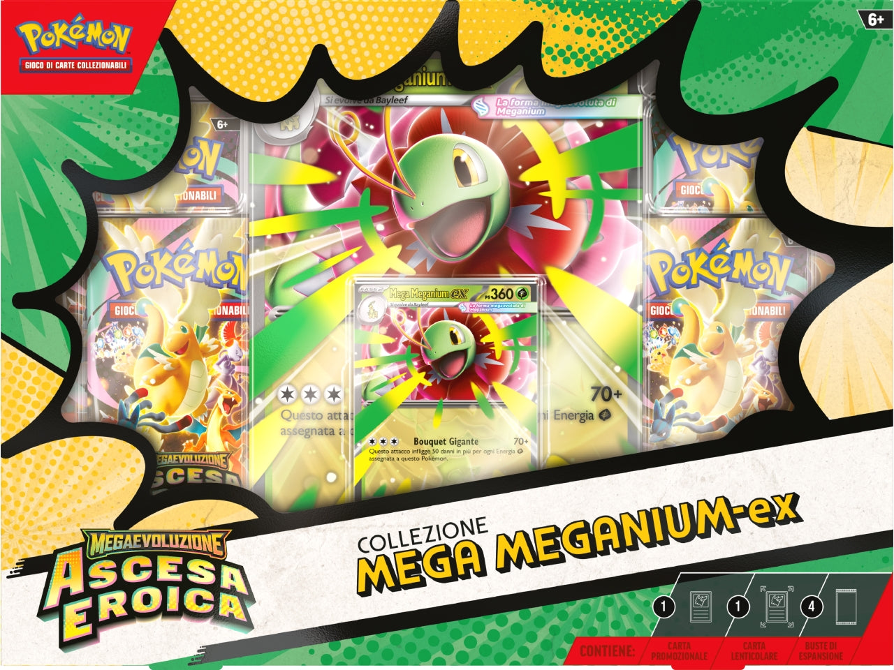 Pokemon M2.5 Col.Mega Emboar-EX, Mega Feraligatr-EX e Mega Mega.-Ex Â£