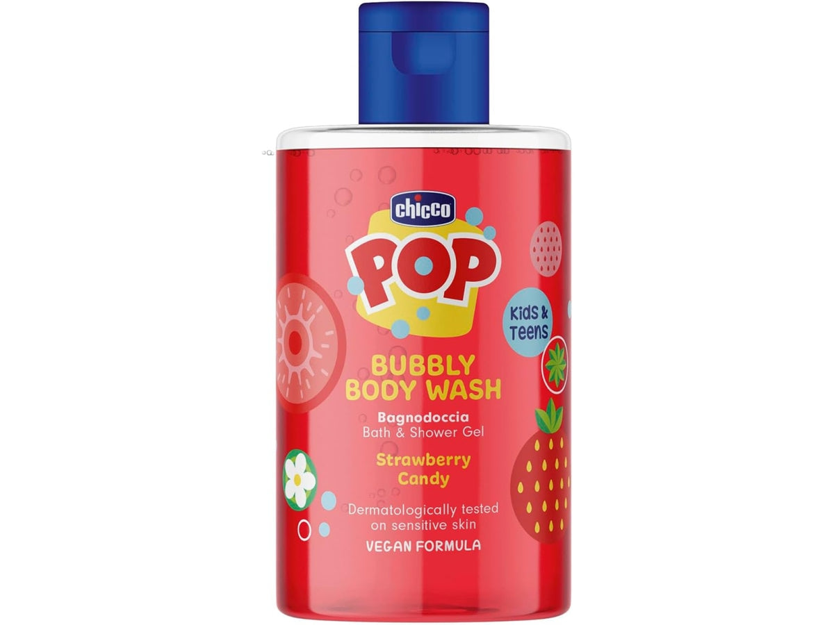 Chicco Bubbly bagnodoccia dolce fragola 300ml