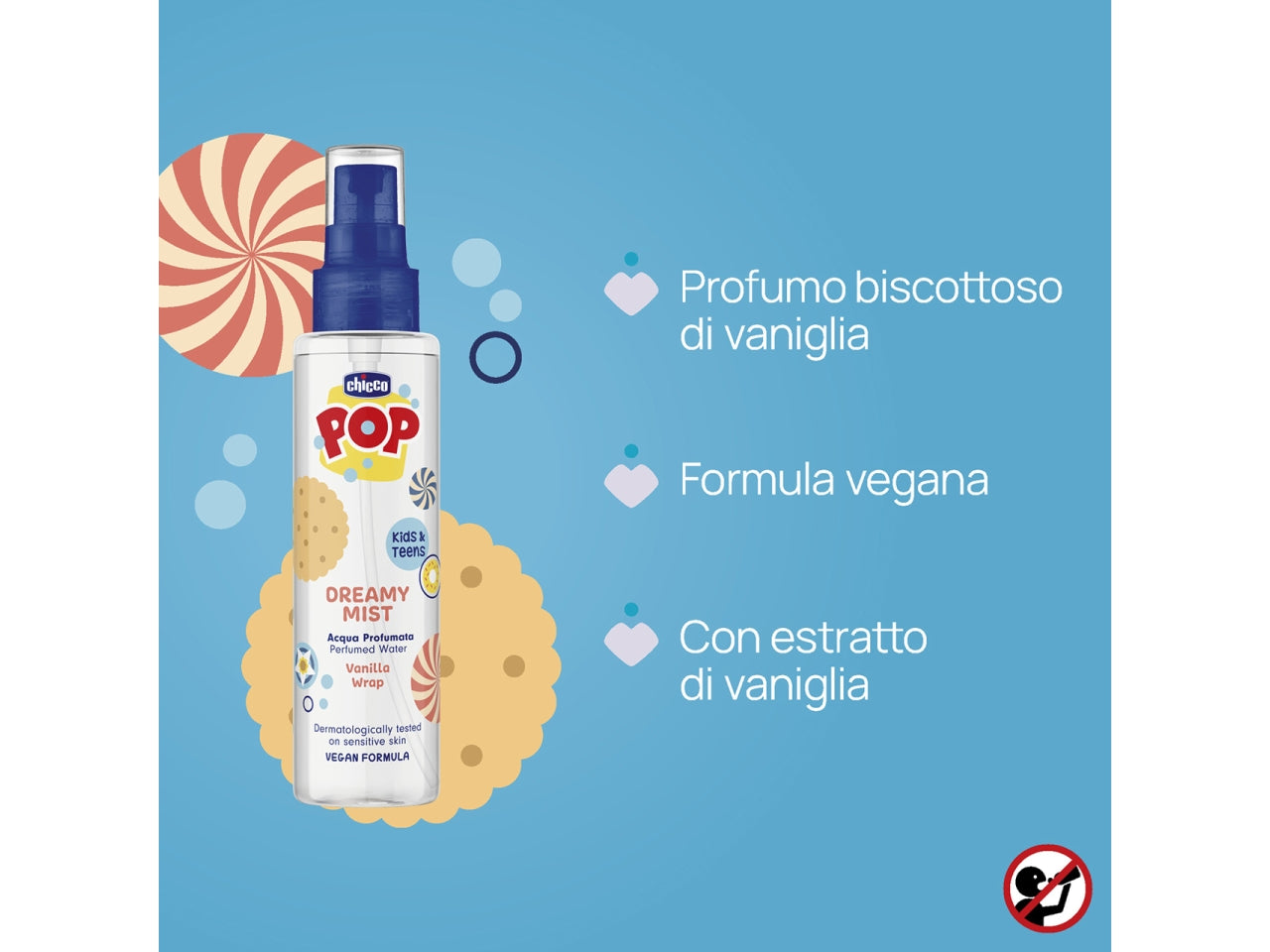 Chicco acqua profumata vaniglia 150ml