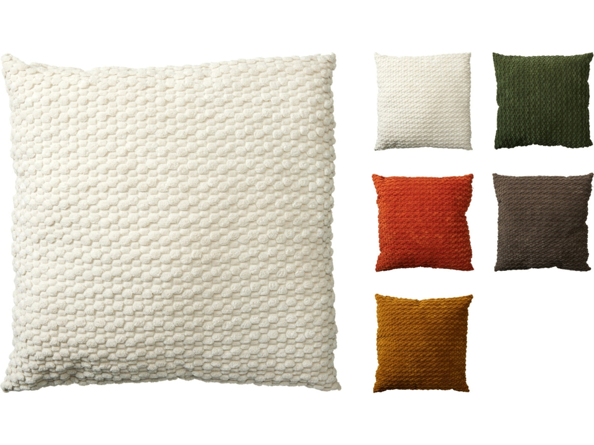 Cuscino velluto 45x45cm in 5 colori assortiti