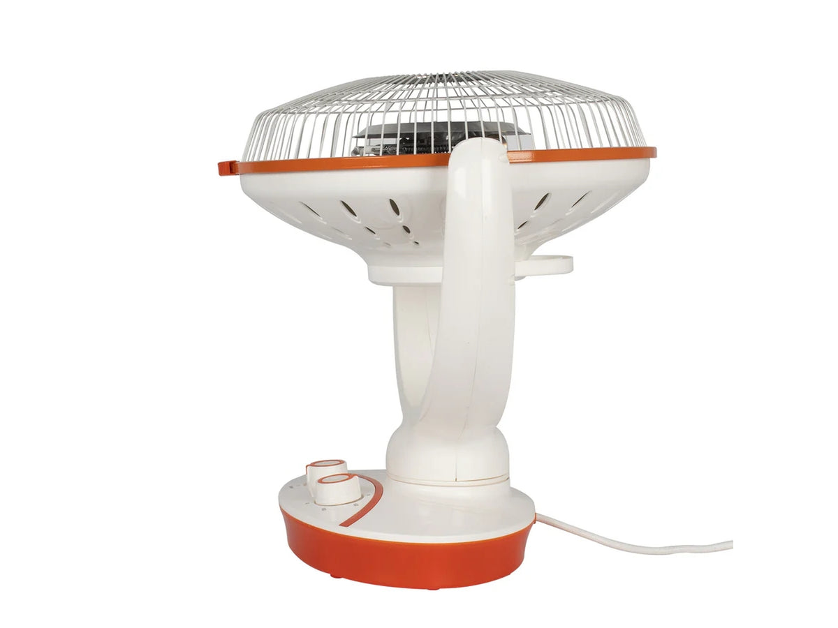 Stufa in carbonio ElÃ¬de Compact oscillante con 2 gradi di calore 1100W