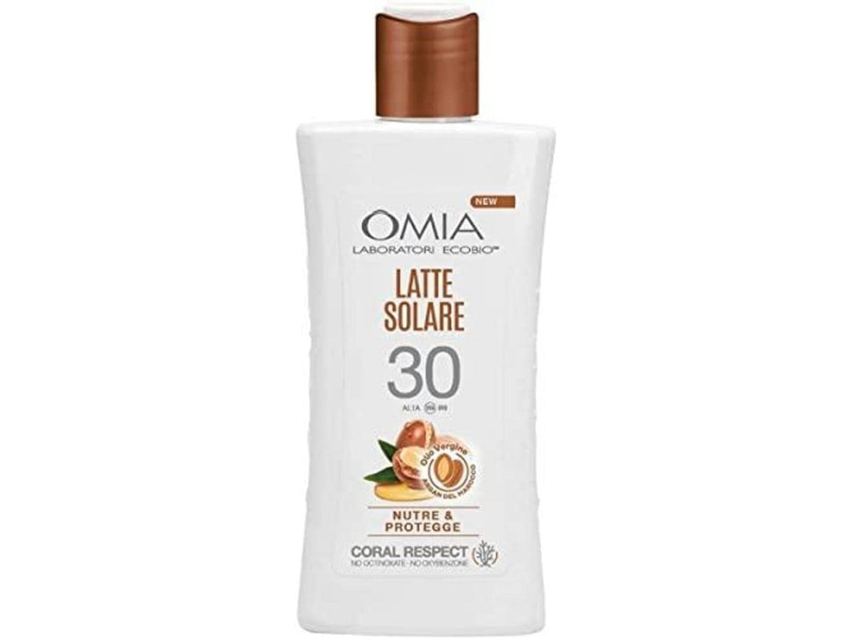 Omia latte solare argan spf30 200ml $