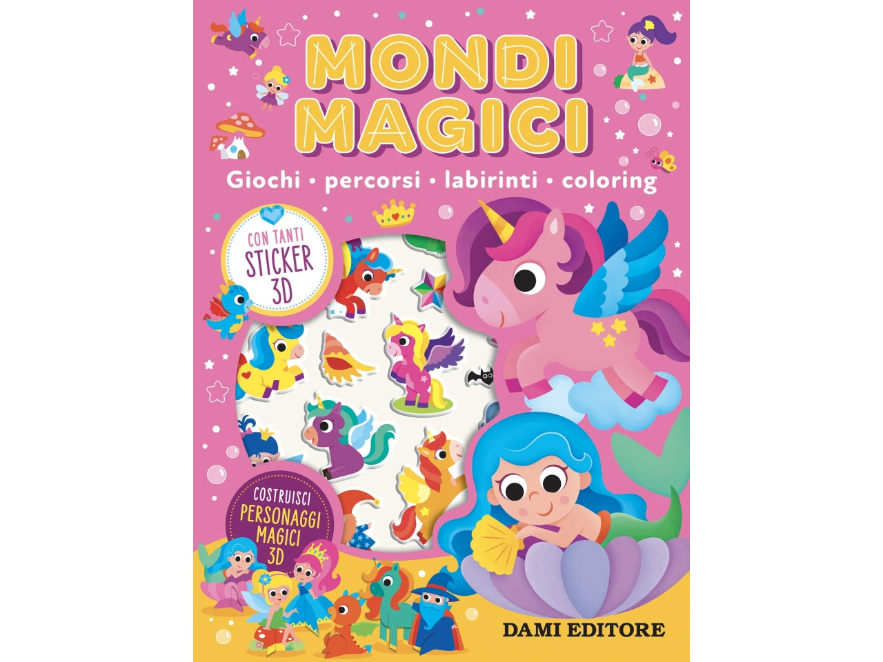 Mondi magici puffy stickers