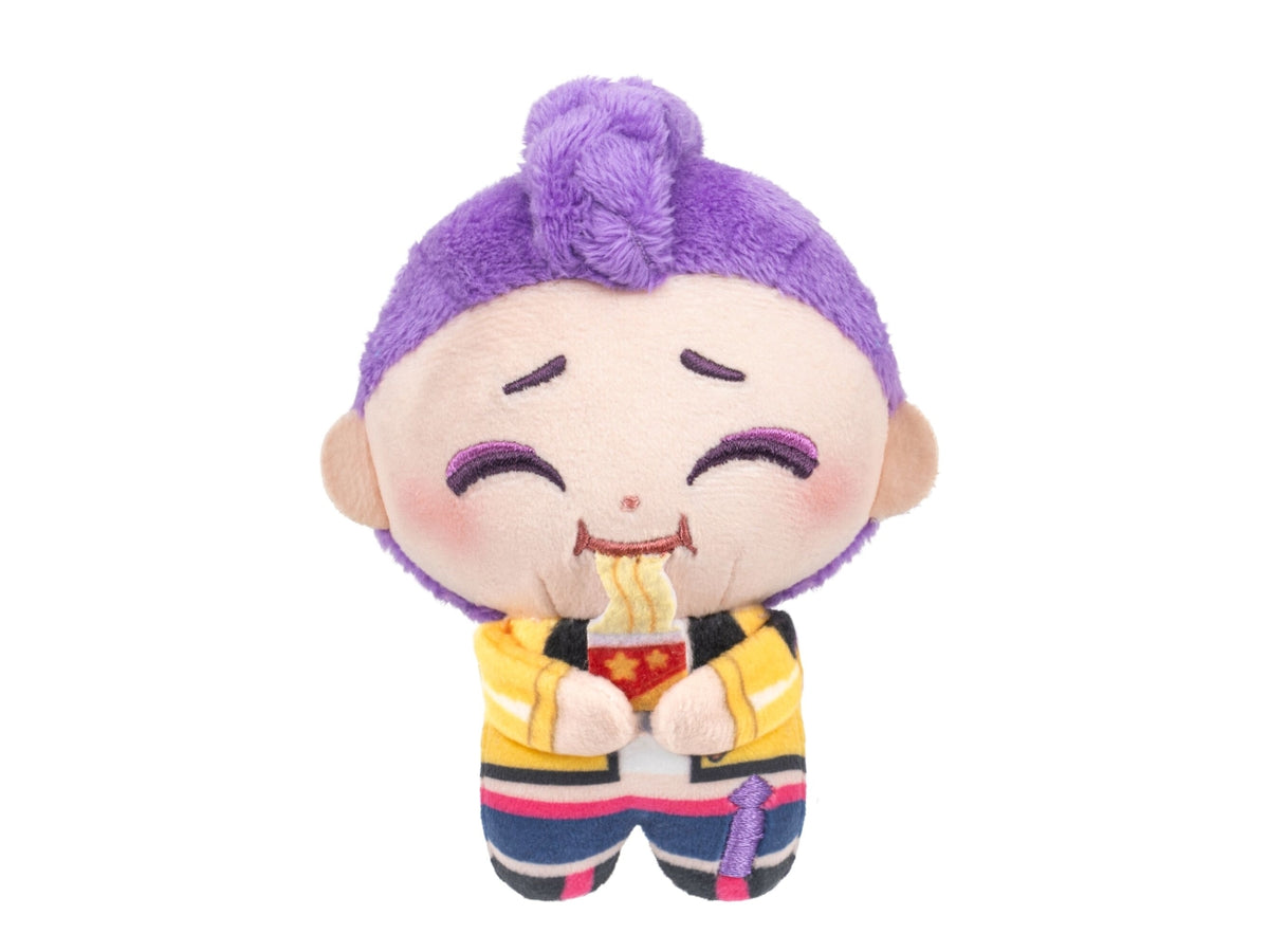 Kpop demon huntersblind cup ramen con peluche 10 cm in cdu