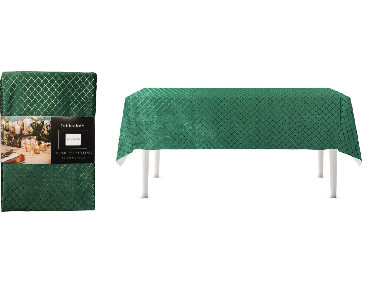 Tovaglia 140x240cm verde