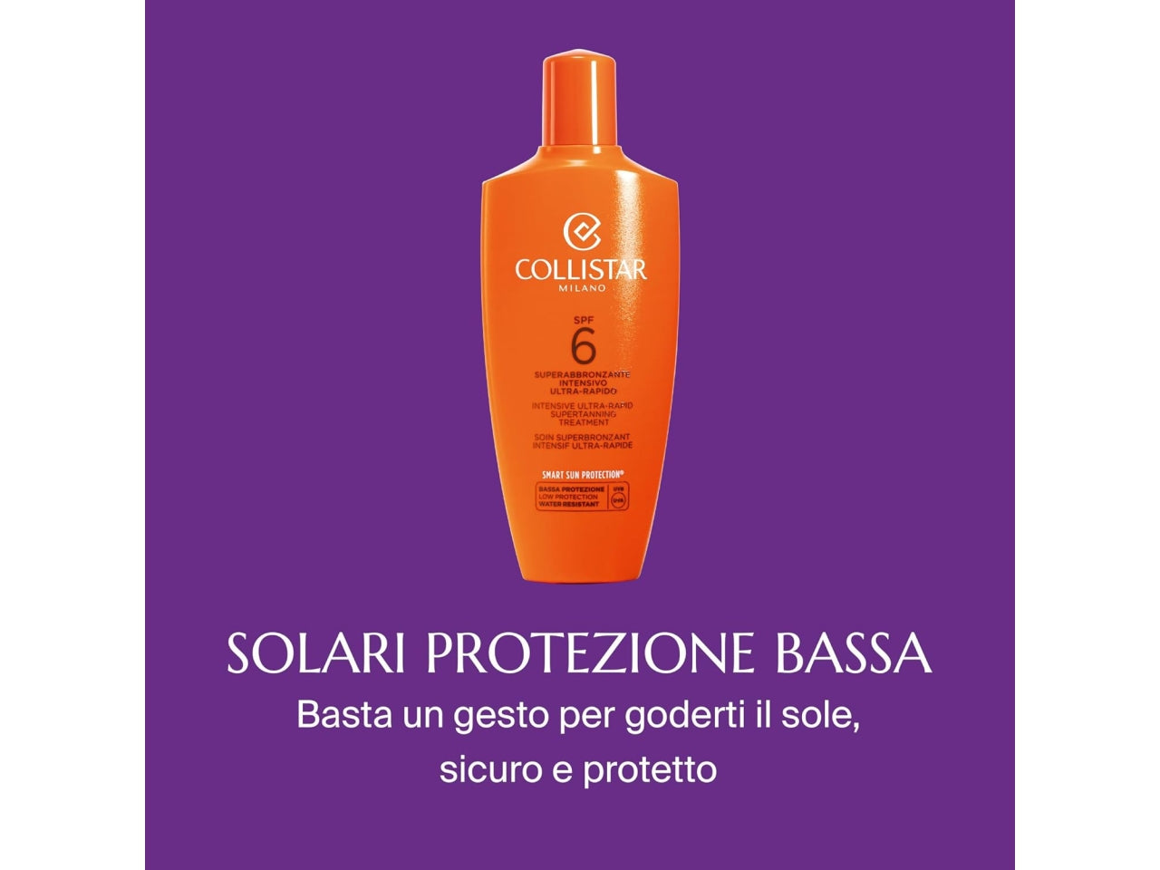 Collistar superabbronzante intensivo ultrarapido spf6 - 200ml