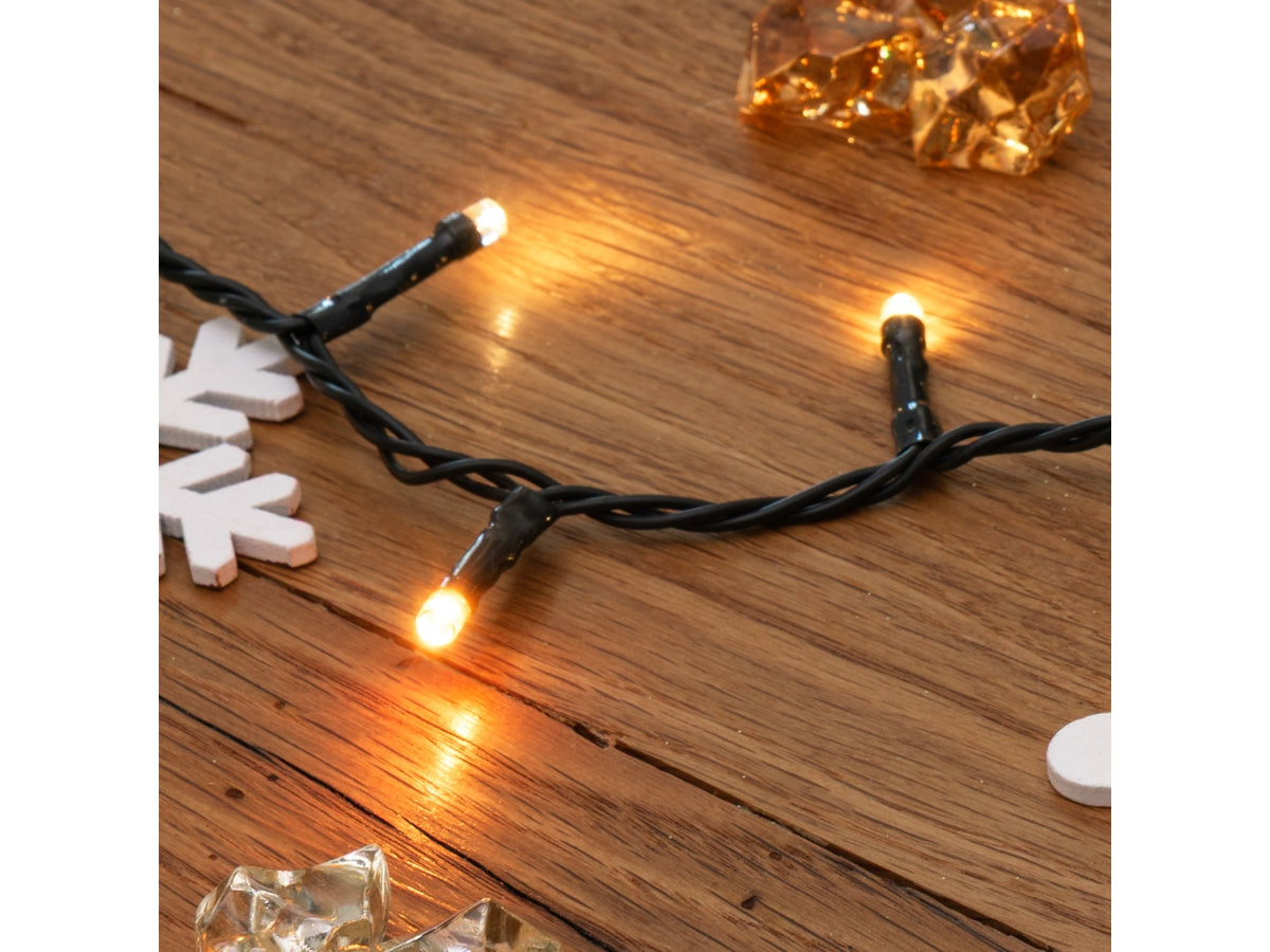 Catena luminosa dww 30m con 1000 led doppio bianco caldo telecomando