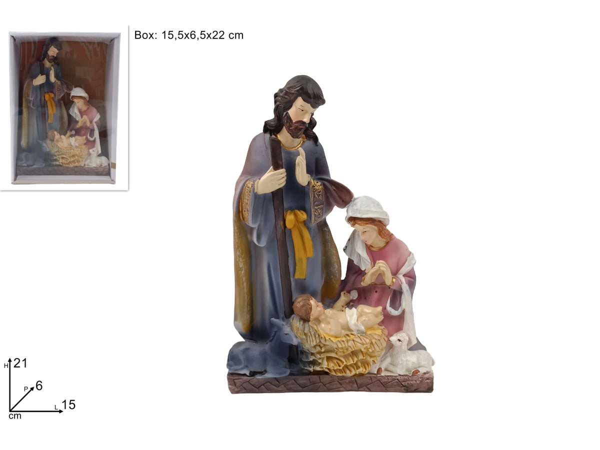 NativitÃ  21cm in resina