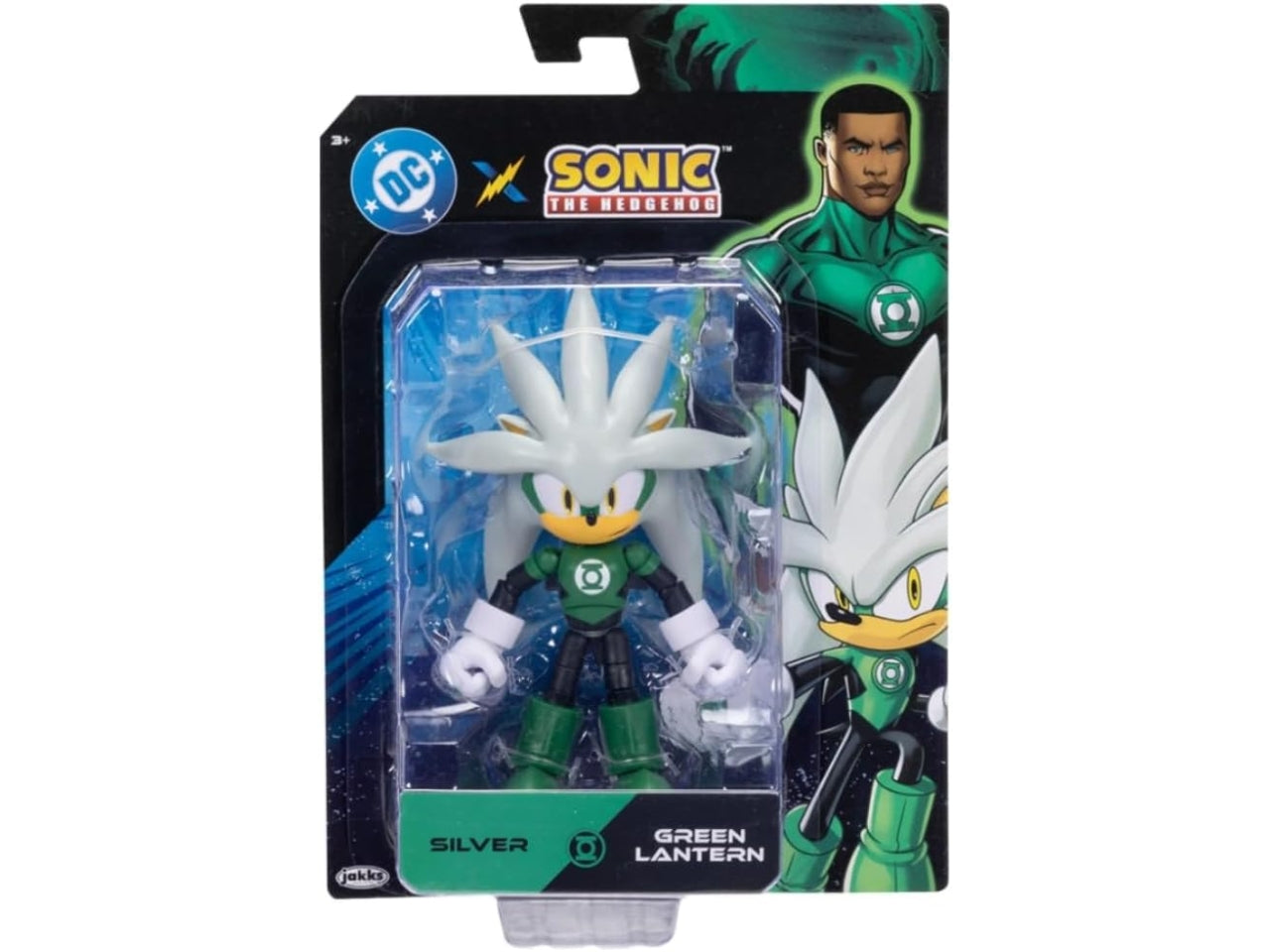 Personaggio Sonic projectÂ jacketÂ 5â figure silver