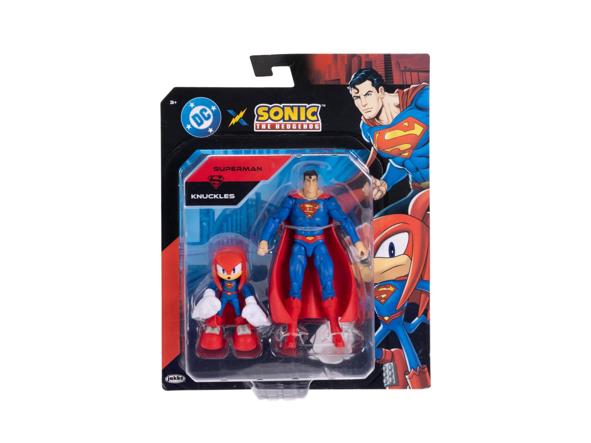 Personaggio Sonic projectÂ jacketÂ 2.5"knuckles 5"superman