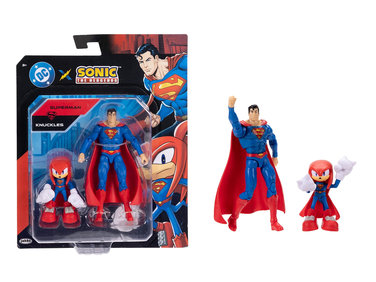 Personaggio Sonic projectÂ jacketÂ 2.5"knuckles 5"superman